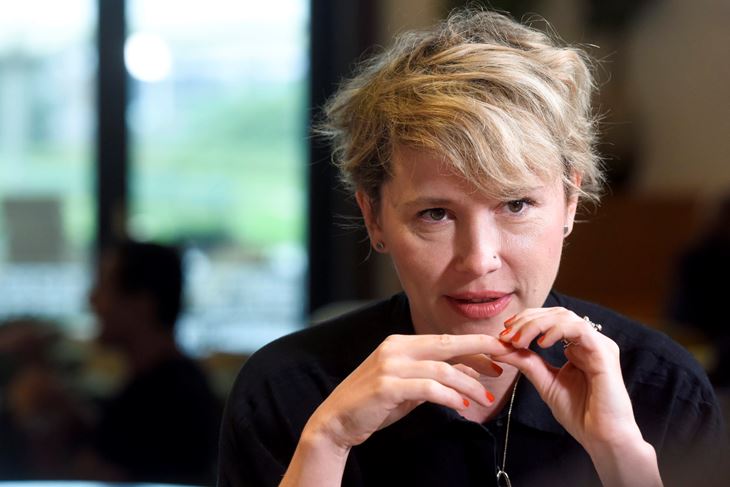 Ivana Kekin, predsjednica Nove ljevice (Snimio Darko Tomas/Cropix)