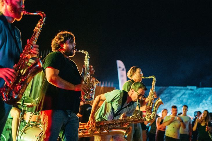Techno Vikings na Fort Bourguignonu u sklopu Pula Art Experiencea (Snimila Stephany Stephan)
