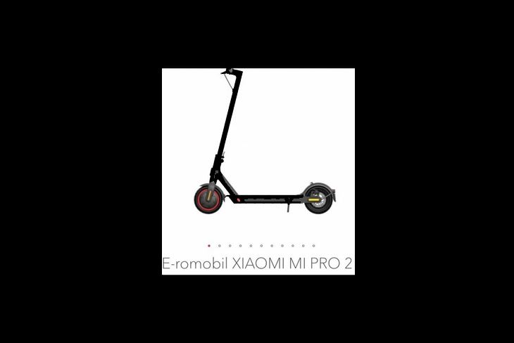 Ukraden električni romobil