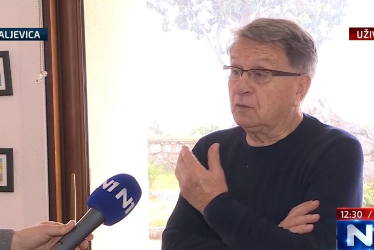 Miroslav Ćiro Blažević (video screen shot N1)