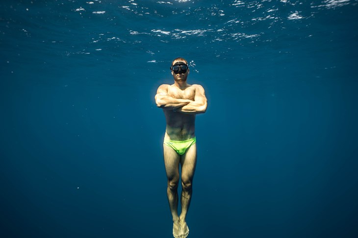 Svjetski rekorder u ronjenju na dah Vitomir Maričić