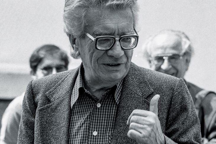 Zvane Črnja, sredinom 1980-ih (Snimio: Mate Ćurić)