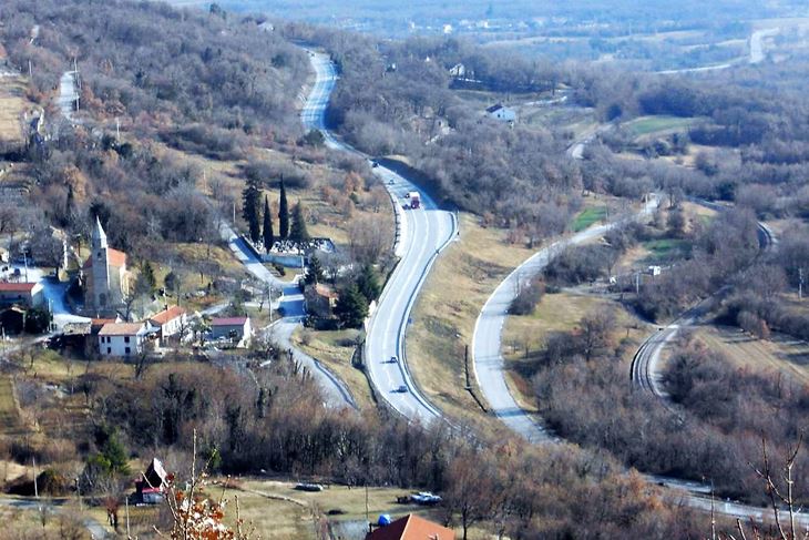 Dionica Lupoglav - Vranja (Snimio Anđelo Dagostin)