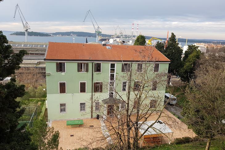Dom za odgoj djece i mladeži nalazi se u Vili Toscana na Monte Zaru (Snimila Mirjana Vermezović Ivanović)