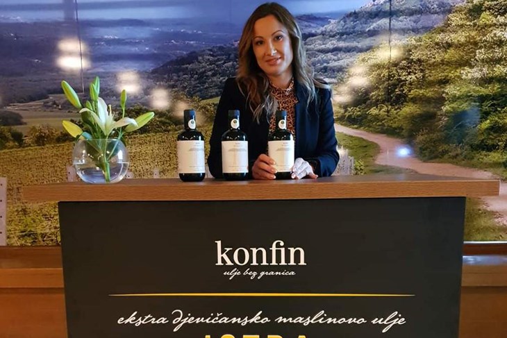 Katja Gašparini, upraviteljica Zadruge maslinara Istra s adresom u Krasici