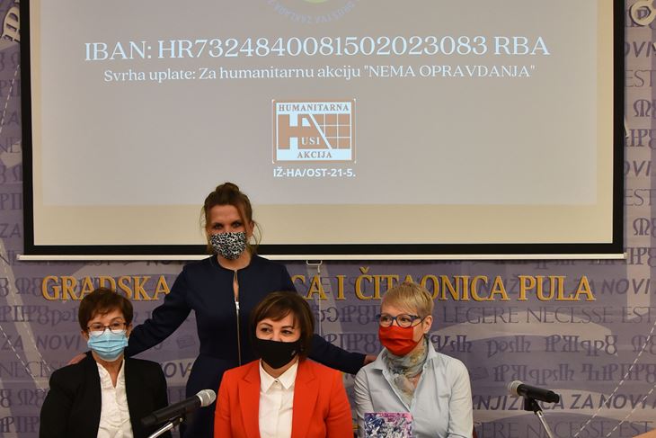 Jadranka Černjul, Elis Lovrić, Sandra Ćakić Kuhar i Ljiljana Rotar (Snimio Dučko Marušić Čiči)