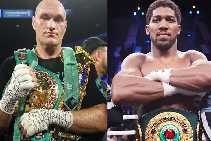 Tyson Fury i Anthony Joshua (boxingscene.com)