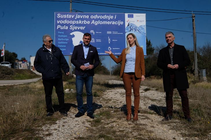 Drago Marić, Danijel Ferić, Sanja Radolović i Igor Belas (snimio M. MIJOŠEK)