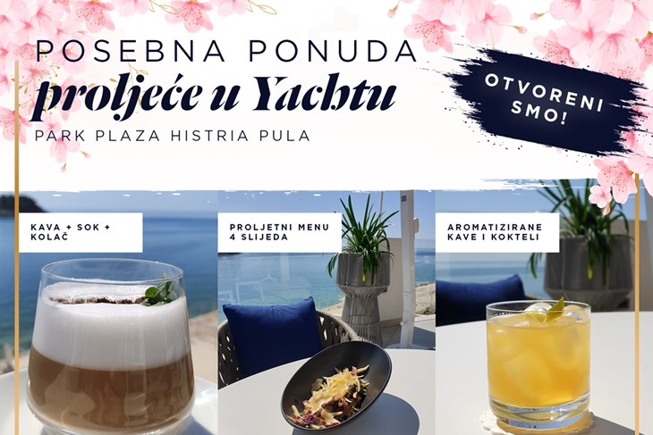 Yacht Beach Bar & Restaurant hotela Park Plaza Histria