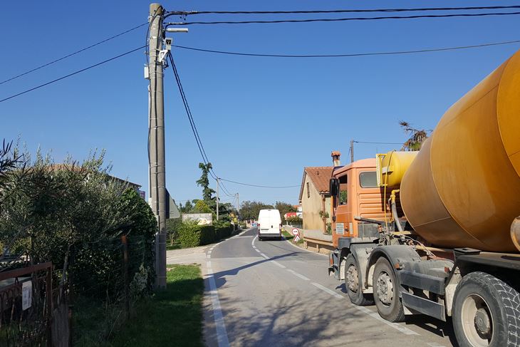 Oko Loborike će se graditi novi sustav odvodnje (Arhiva Glasa Istre)