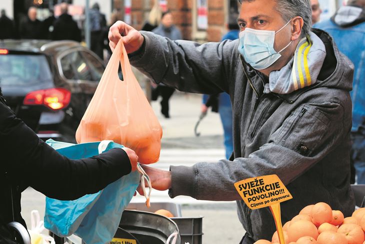 Plenković na tržnici