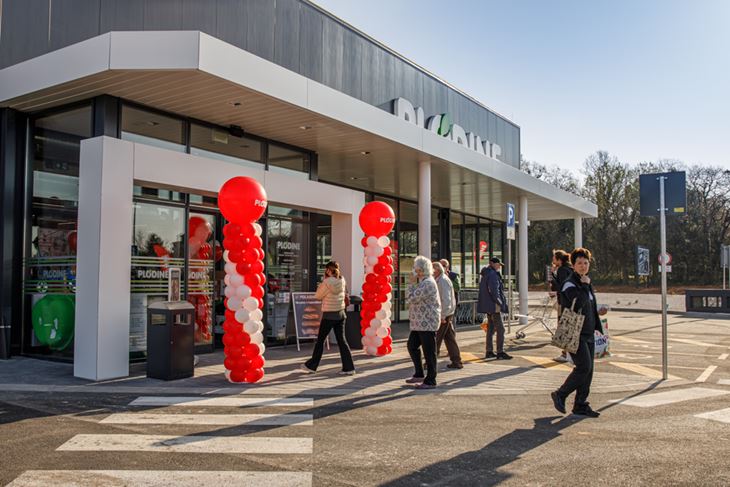 Novootvoreni hipermarket Plodina u Poreču