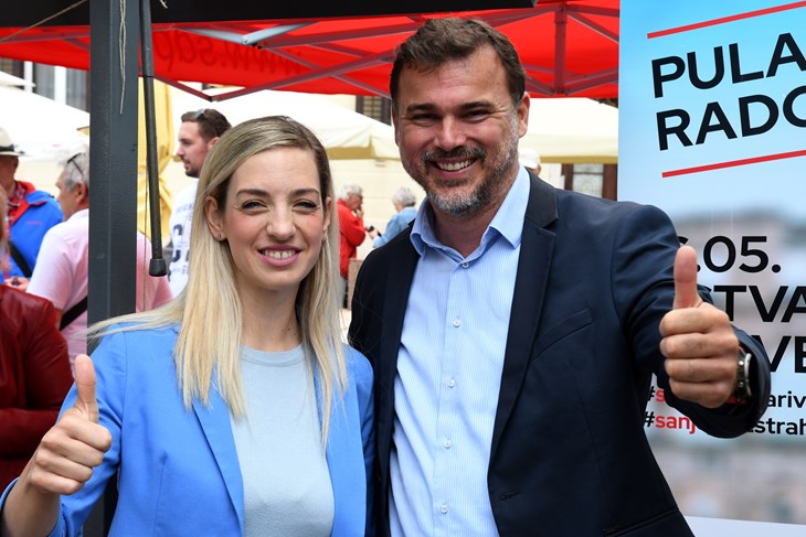 Sanja Radolović i Danijel Ferić (snimio M. MIJOŠEK)