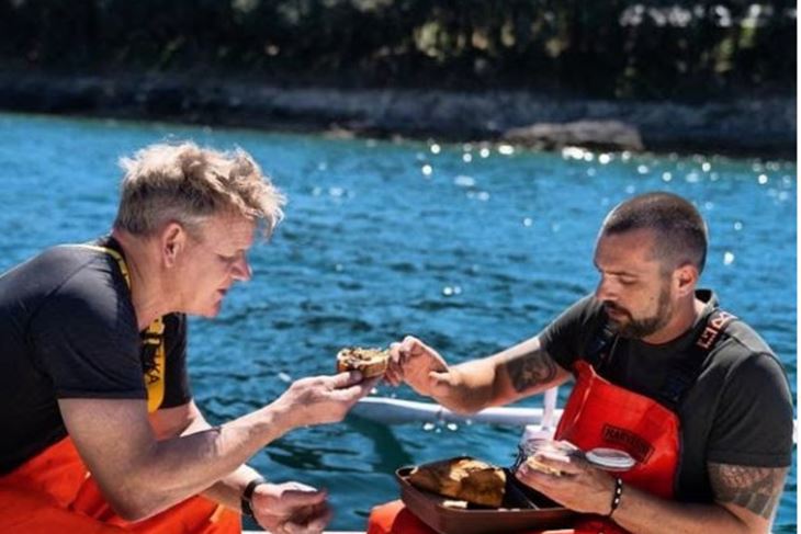 Gordon Ramsay i David Skoko (Foto Instagram)