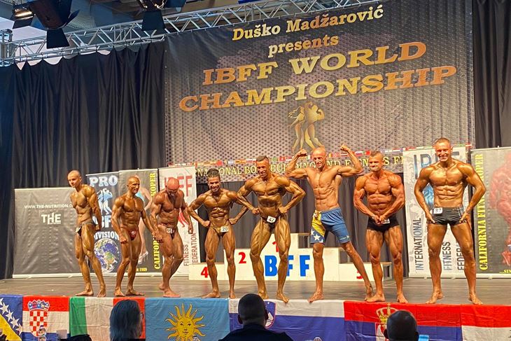 Istranin Danijel Zxupanicxx postao svjetski prvak u svojoj kategoriji na Svjetskom prvenstvu u bodybuildingu