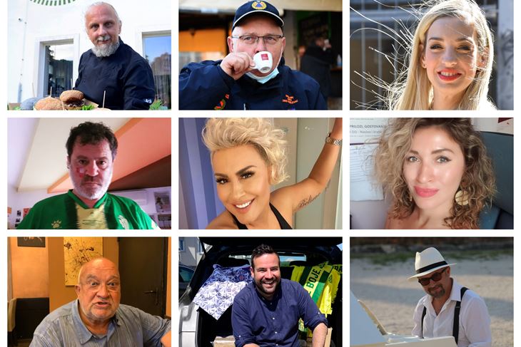 Gore: Deniz Zembo, Dino Kozlevac, Sanja Radolović, u sredini: Alen Vitasović, Indira Levak, Kristina Iveković, dolje: Radovan Marčić, Filip Zoričić, Bruno Krajcar