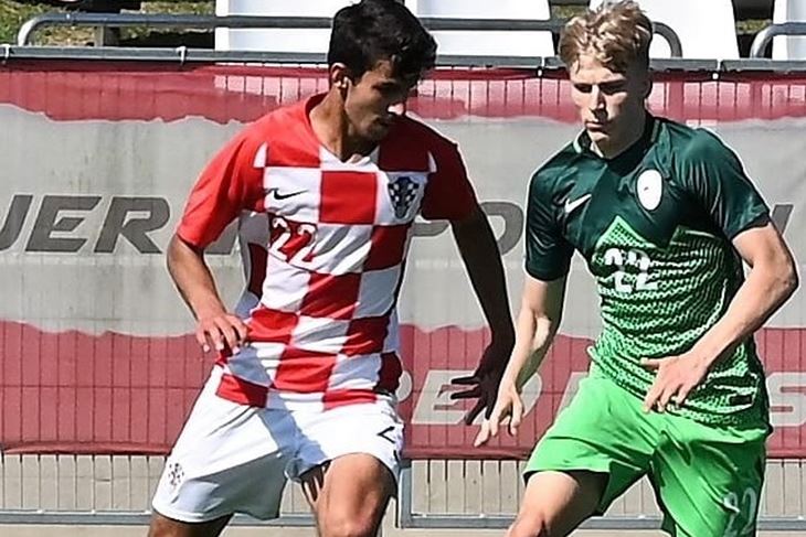 U dresu hrvatske reprezentacije - Mateo Tomić