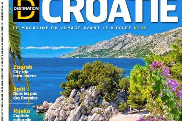 Naslovnica prestižnog magazina Destination (HTZ)