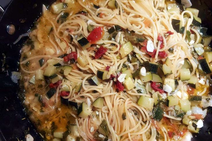 Spaghetti "alla terra istriana"