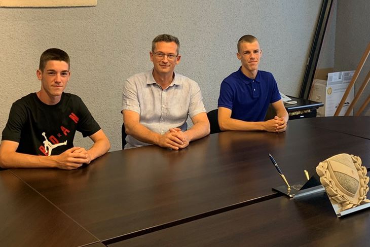 Braću Bodetić primio je općinski načelnik Predrag Pliško 