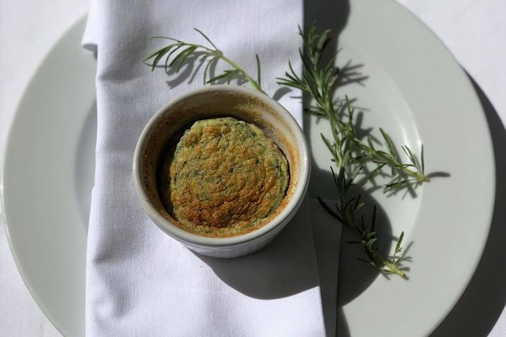 Nabujak od špinata (Souffle od špinata)  (Foto: Strukovna škola Eugena Kumičića Rovinj - Scuola di formazione professionale Eugen Kumičić Rovigno)