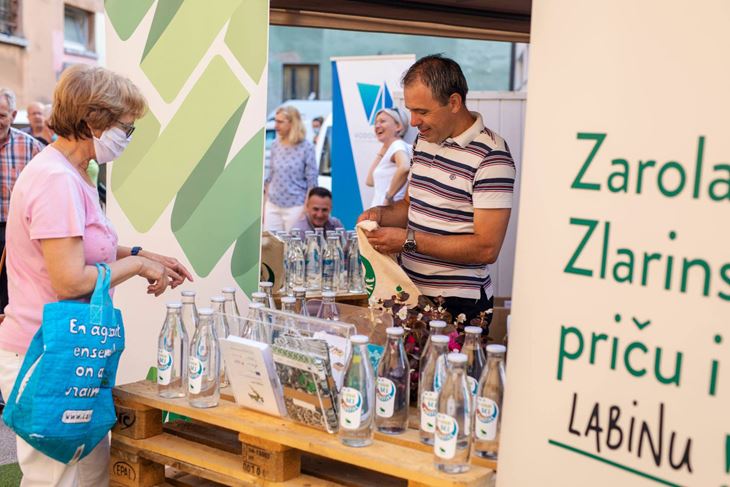 Štand je bio postavljen već prošle subote na tržnici