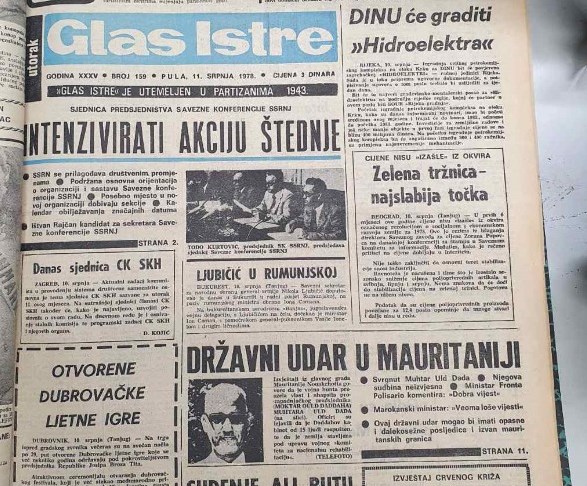 Vremeplov, 11. 7. 1978.