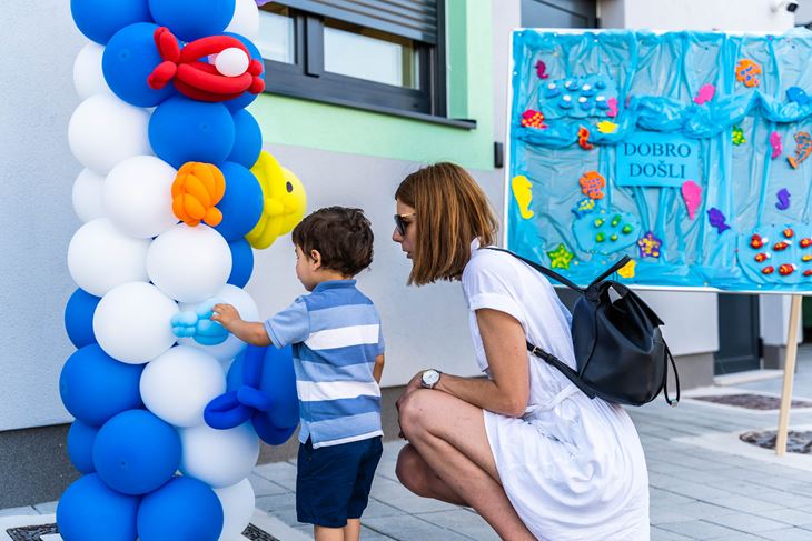 Roditelji i djeca uživali su u dekoracijama vrtića