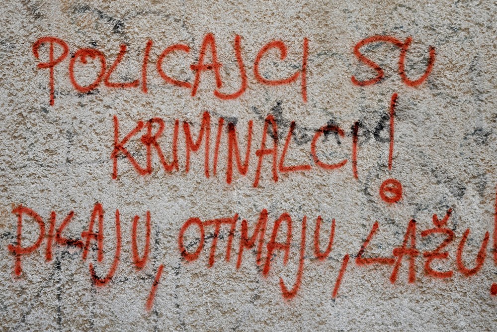 Grafiti u Puli (snimio M. MIJOŠEK)