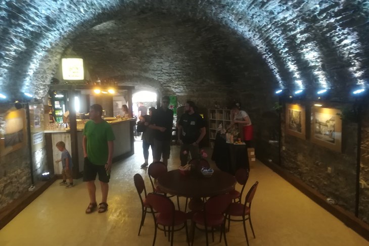 Inspirativan ambijent u unutrašnjosti drevnog pazinskog Kaštela (Snimio: Anđelo Dagostin)