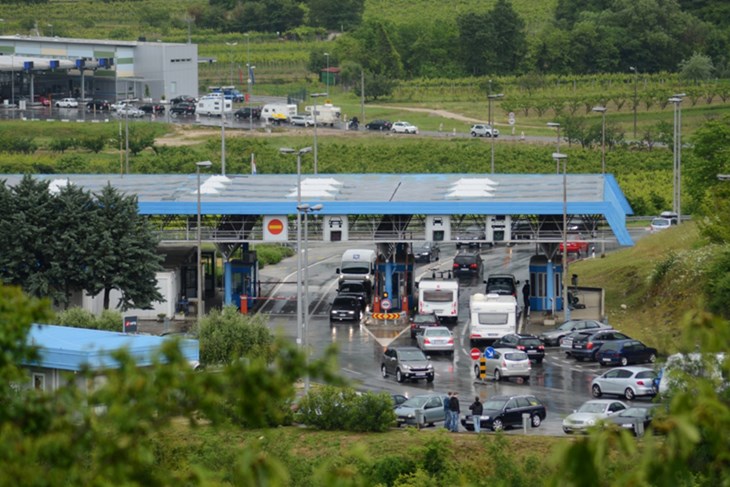 Granični prijelaz Plovanija (Foto: PU Istarska)