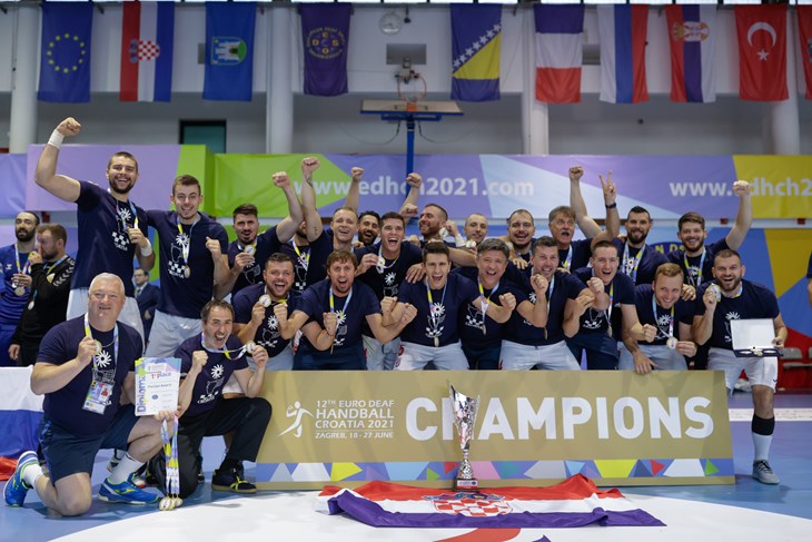 ZLATO NA EP-u - "Tiha" reprezentacija (Foto HSSG)