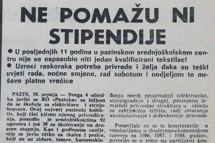 Glas Istre, 11. srpanj 1988.