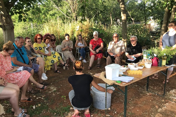 Prva radionica u Društvenom vrtu na Gregovici bila je dobro posjećena