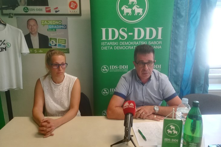 Karmen Gašparini i Davor Sloković (snimio A. DAGOSTIN)