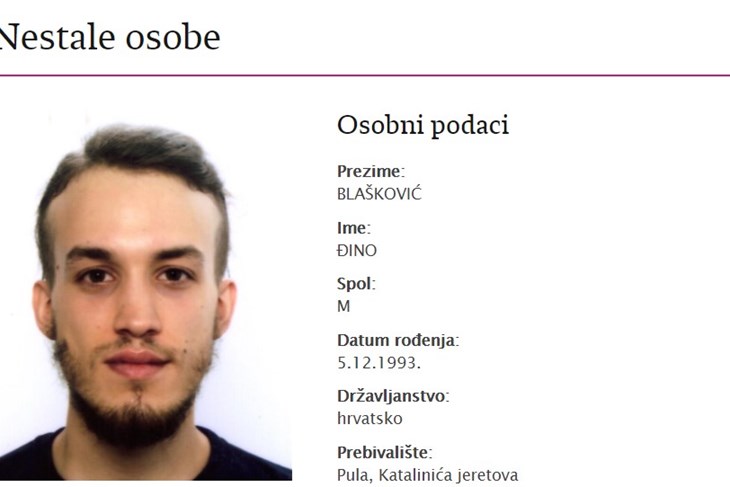 Nestali Đino Blašković