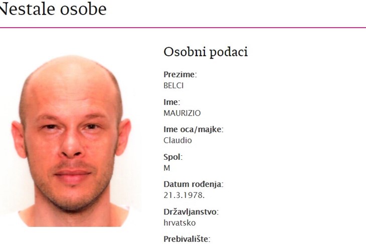 (Foto Nacionalna evidencija nestalih osoba)