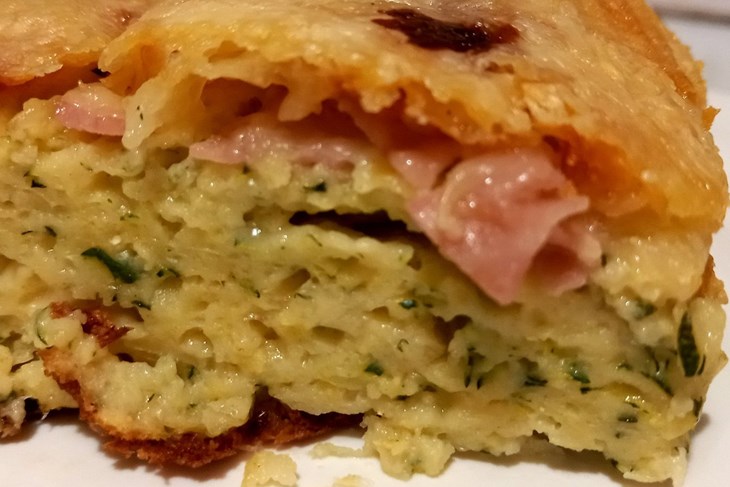 Brzinska pita od tikvica sa sirom i šunkom (Snimila Tea Tidić)