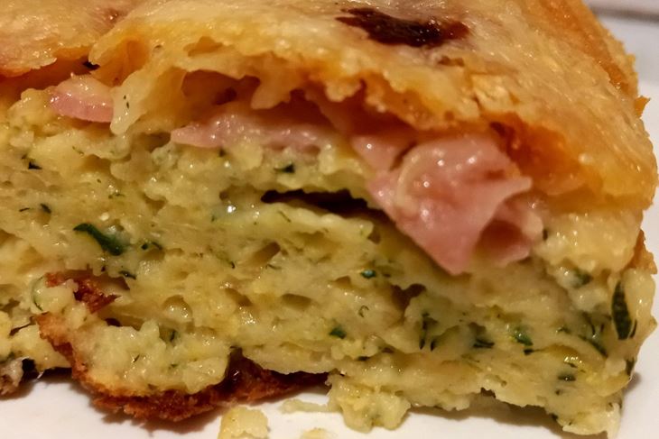 Brzinska pita od tikvica sa sirom i šunkom (Snimila Tea Tidić)