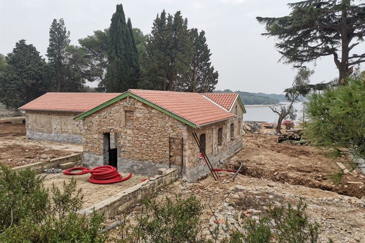 Radovi su započeli u srpnju 2020. godine (Foto NP Brijuni)