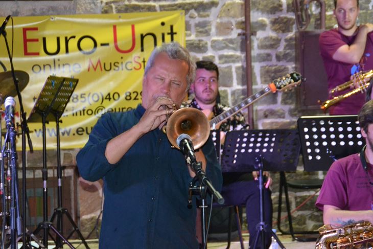 Alex Sipiagin: Činim sve moguće da usavršim sviranje svojeg glazbala i tada sam spreman poduzeti rizik i uputiti se u neistražena područja (Foto Hrvatska glazbena mladež)