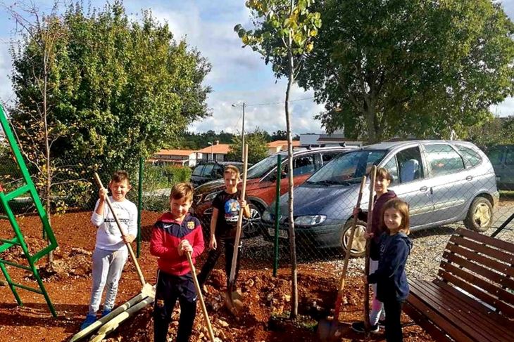 U realizaciju projekta "Zasadi stablo, ne budi panj" uključila su se i djeca iz MO-a Žbandaj 