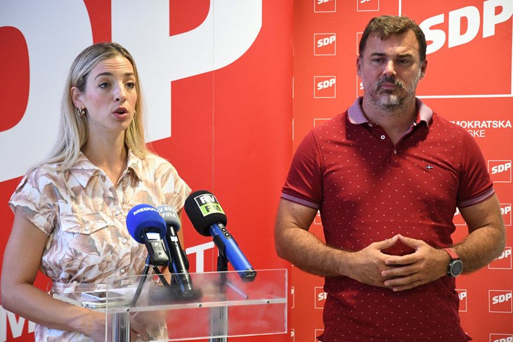 Sanja Radolović i Danijel Ferić (snimio M. MIJOŠEK)