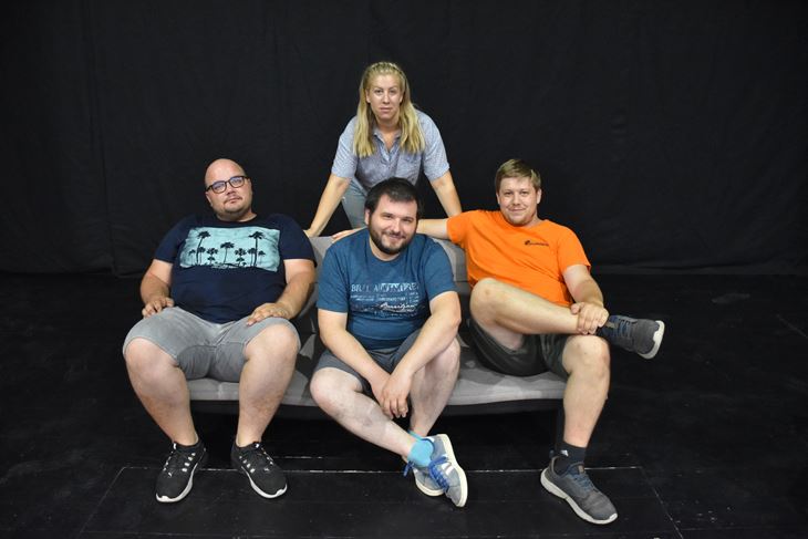 Luka Juričić, Katja Rabar, Majkl Mikolić i Irin Šime Rabar