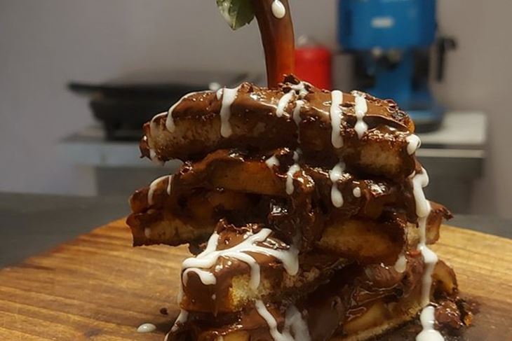 ŠKOLA KUHANJA BY THE OUTLAW CHEF: Toast jabuka i menta