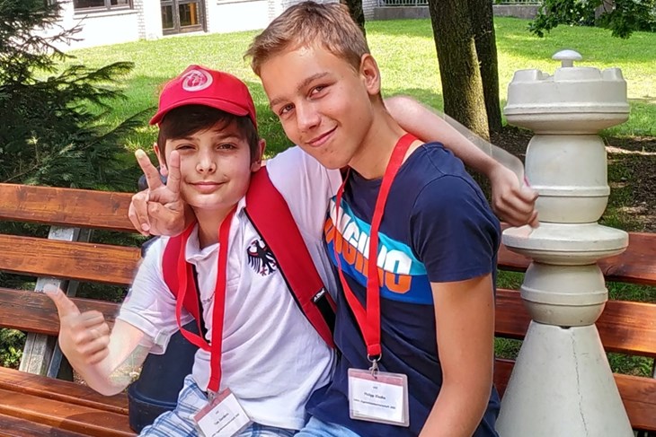 Tom Đorđević i prijatelj Philipp