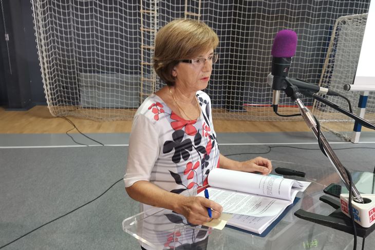 Labinska pročelnica Marija Kadoić Balaško (snimio: B. BIOČIĆ)
