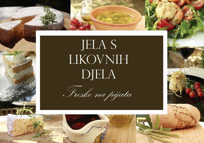 Jela s likovnih djela - Freske na pijatu Kuharica Strukovne škole Eugena Kumičića Rovinj