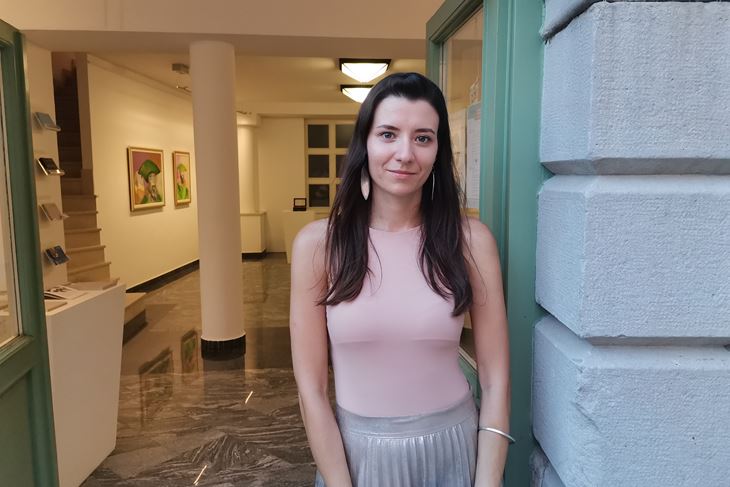 Stefani Peršić, voditeljica Gradske galerije Labin