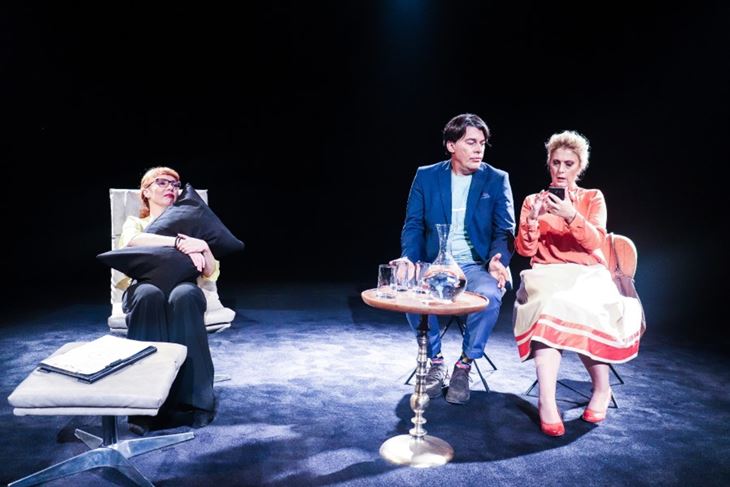 Scena iz večerašnje predstave "Čudesna terapija" (Foto: Kazalište Ulysses)